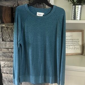 Goodfellow & Co Men's Blue Crew Neck Sweater
